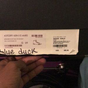 Japanese Duck Gucci shoes